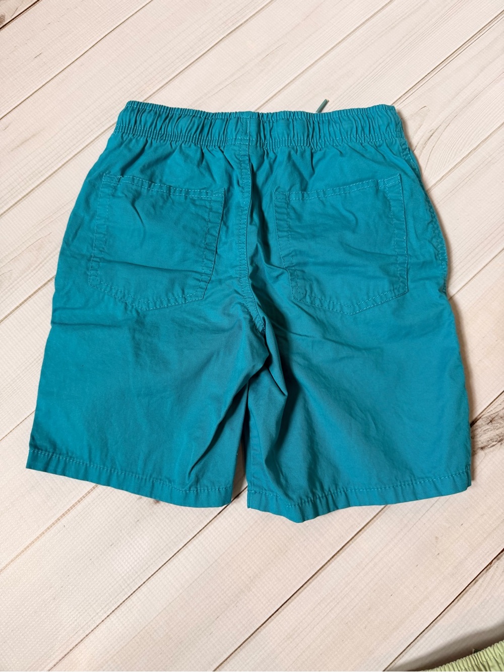 Cat & Jack Boys Solid Drawstring Shorts - Red, Green, Teal, Black - Picture 7 of 9